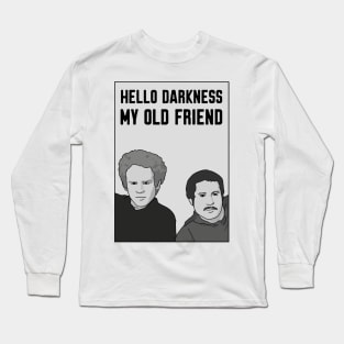 Hello Darkness My Old Friend, Simon and Garfunkel, Paul Simon, Art Garfunkel, Funny Long Sleeve T-Shirt